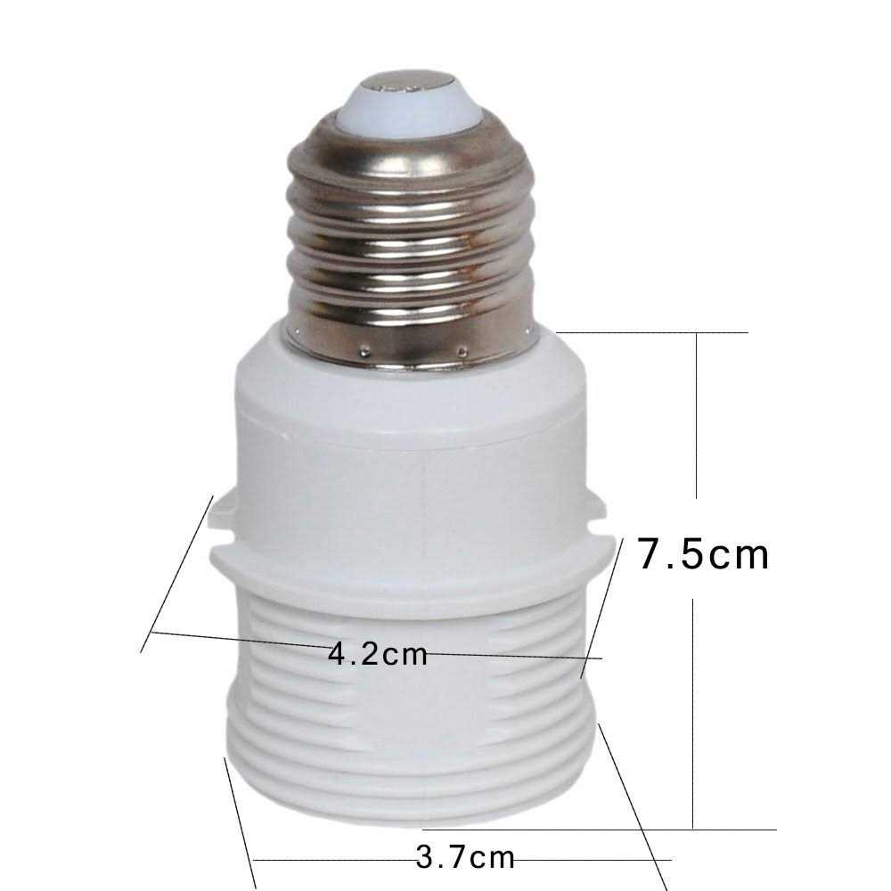 TWDRTDD E26 to E26 Socket Extender E27/E26 to E27/E26 Lamp Holder Adapter - Cheap Fitting