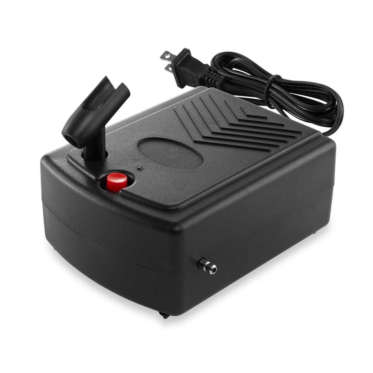 pointzero Mini Airbrush Compressor with Holder and 6 Ft. Hose - Cheap Fitting