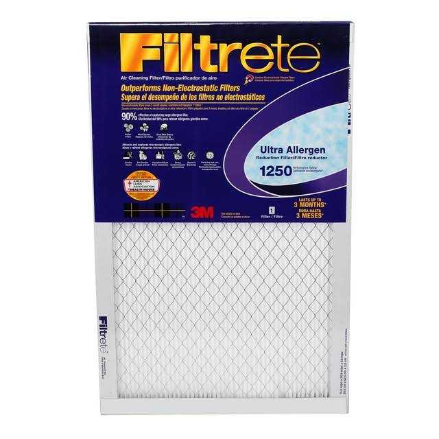 Filtrete Allergen Filter - Cheap Fitting