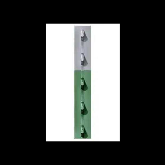 Studded T-Post 7-Ft. x 1-1/4-In. Green by Chicago Heights Steel - Cheap Fitting