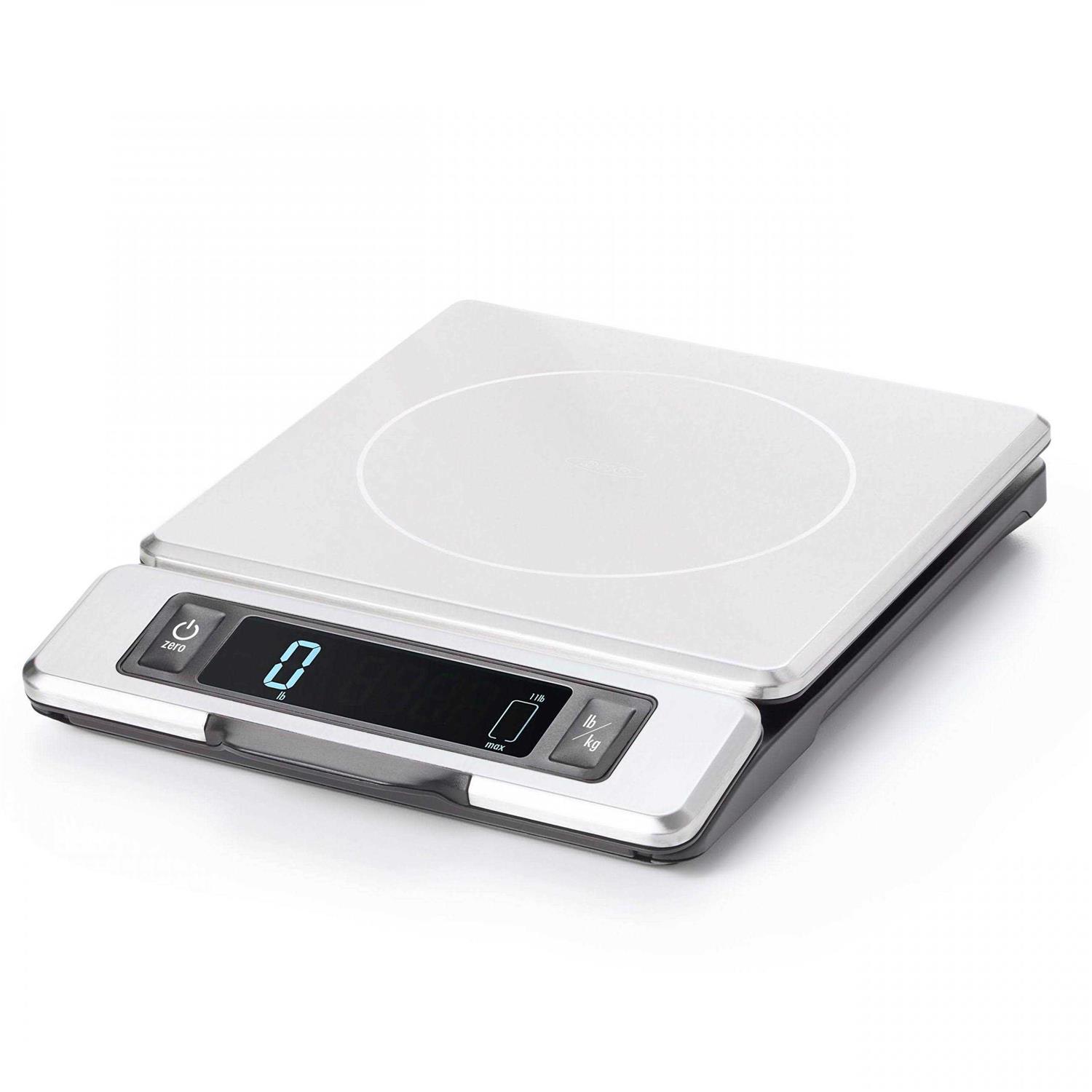 OXO Good Grips 11 lb Stainless Steel Food Scale with Pull Out Display - Cheap Fitting