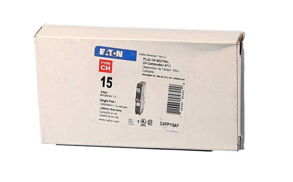 Eaton CHFP115AF CH Combo AFCI Breaker - Cheap Fitting
