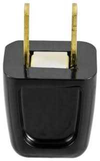 Eaton Wiring Devices 2601BK-BU Plug Easy Install 10A125V 2P2W Nonpol Bk - Cheap Fitting