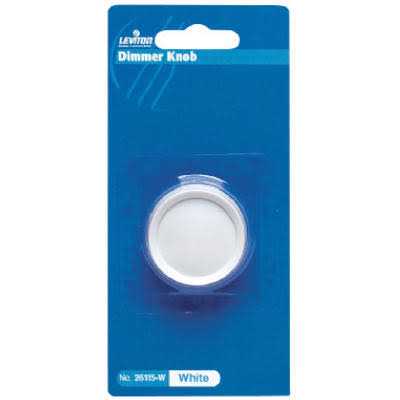 Leviton Dimmer Knob White C28-26115-00W - Cheap Fitting