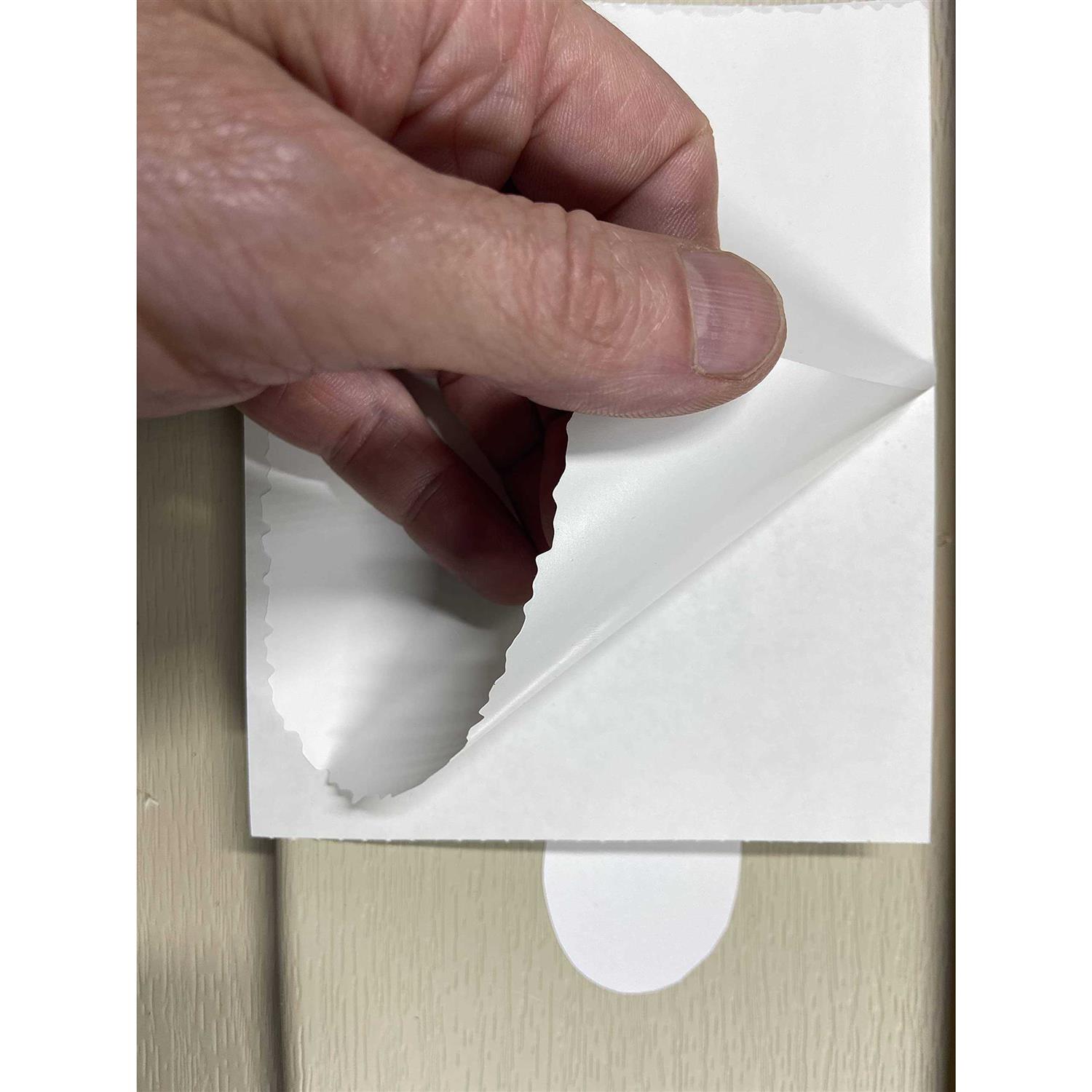 Stepsaver Products Four 5 in. x 7 in. Vinyl Siding and Fence Repair Patch Kit - Cheap Fitting