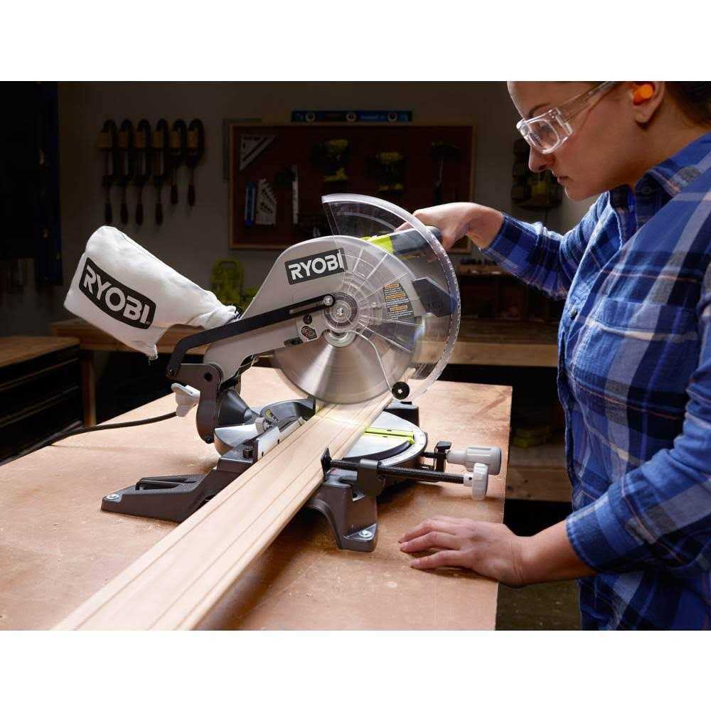 RYOBI TS1346 10 in. Compound Miter Saw with LED - Cheap Fitting