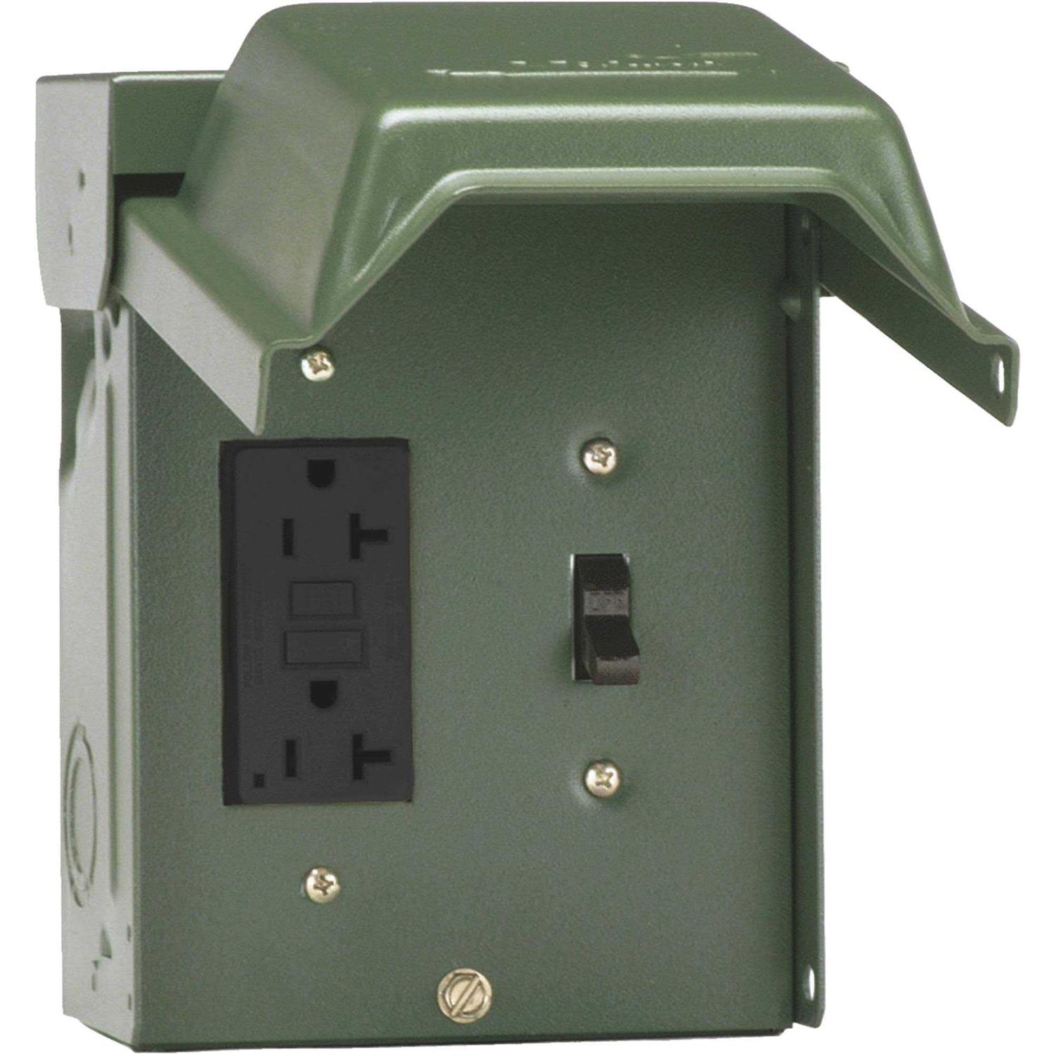 GE Power Outlet 20 Amp U010S010GRP - Cheap Fitting