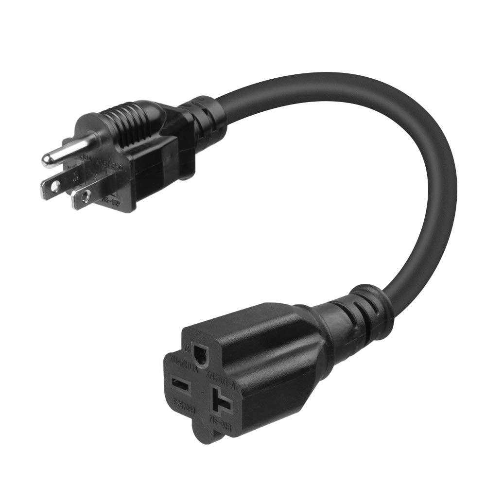 Morec Nema 5-15P to 6-20R Adapter 120V/240V Adaptor Connector Connecter - Cheap Fitting