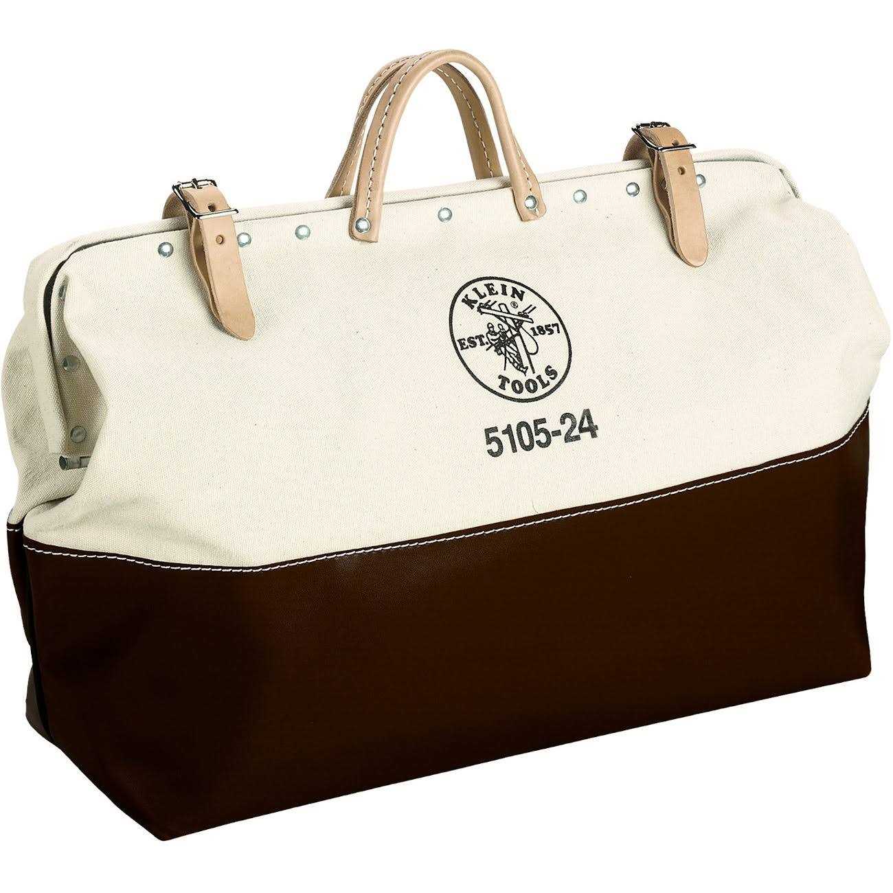 Klein Tools High-Bottom Canvas Tool Bag 5105 - Cheap Fitting
