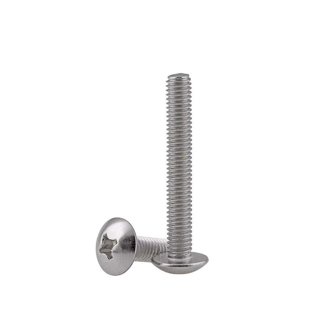 Adiyer 40-Pack Metric M4 x Machine Screws for Cabinet Drawer Knob Pull Handle - Cheap Fitting