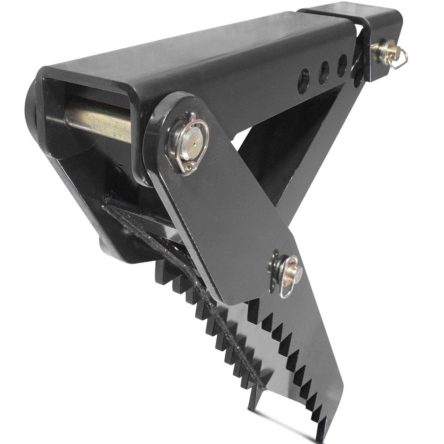 Titan Attachments 36 Extreme Weld On Backhoe Thumb Hoe Clamp 5/8 Steel Plate Assembly Adjustable - Cheap Fitting