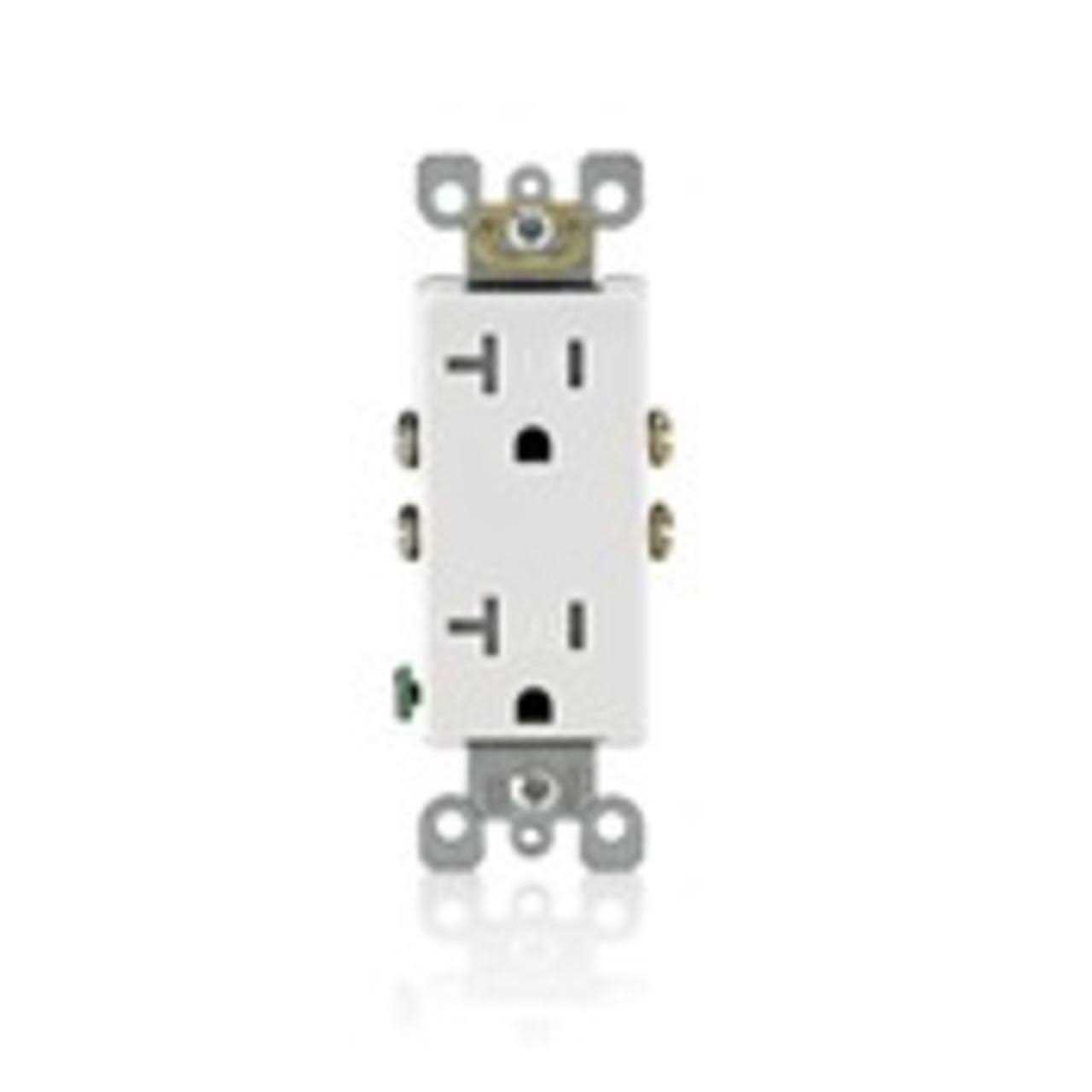 Leviton T5825 Decora Duplex Receptacle - Cheap Fitting