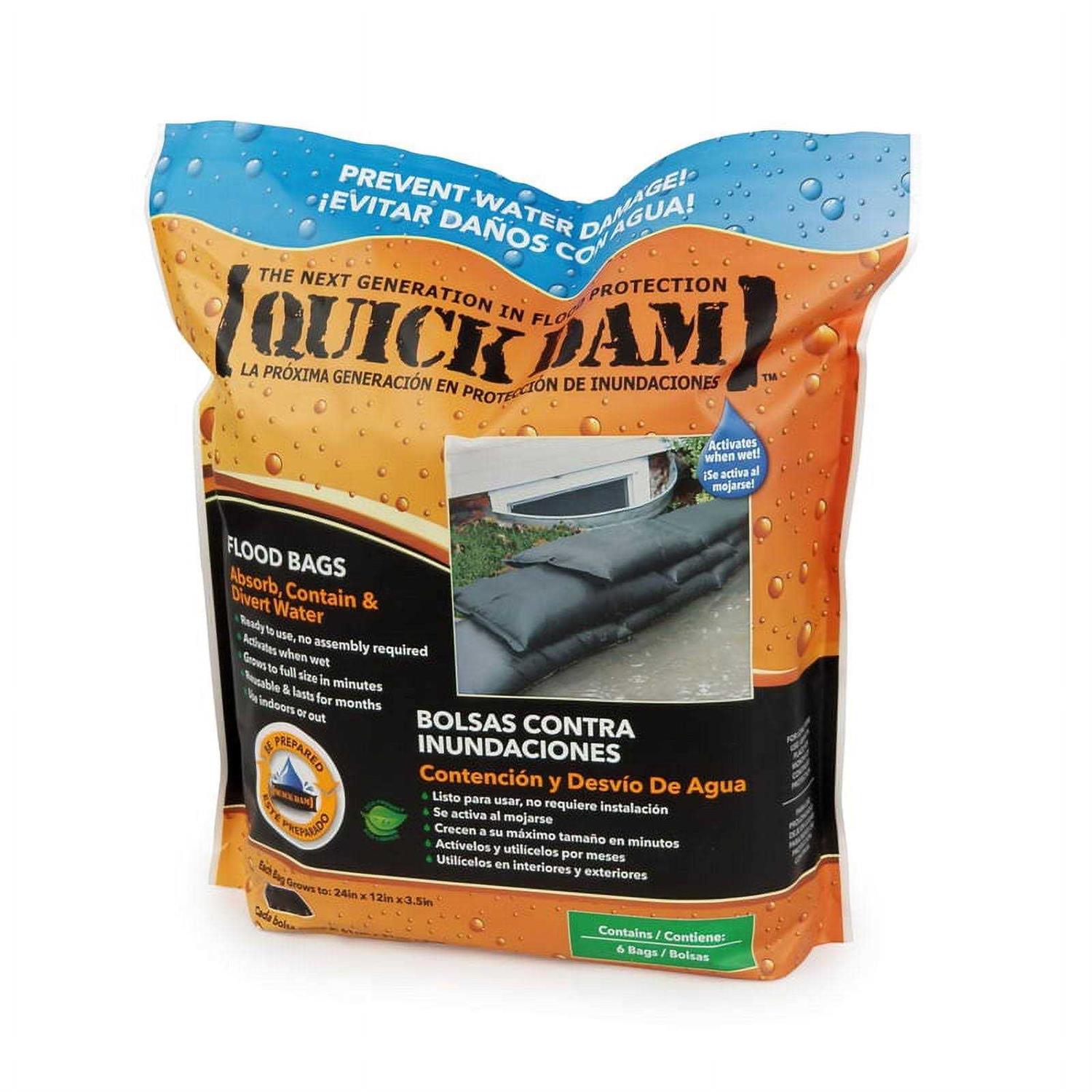 Quick Dam Flood Bags - Cheap Fitting