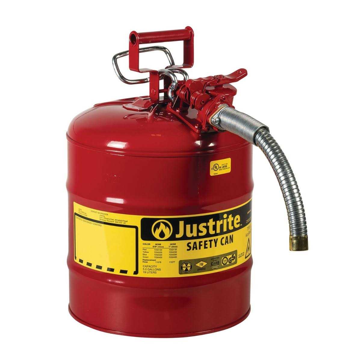 Justrite Safety Can Type II - Cheap Fitting