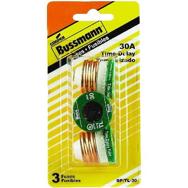 Bussmann BP/TL-30 Time-Delay Plug Fuse - Cheap Fitting