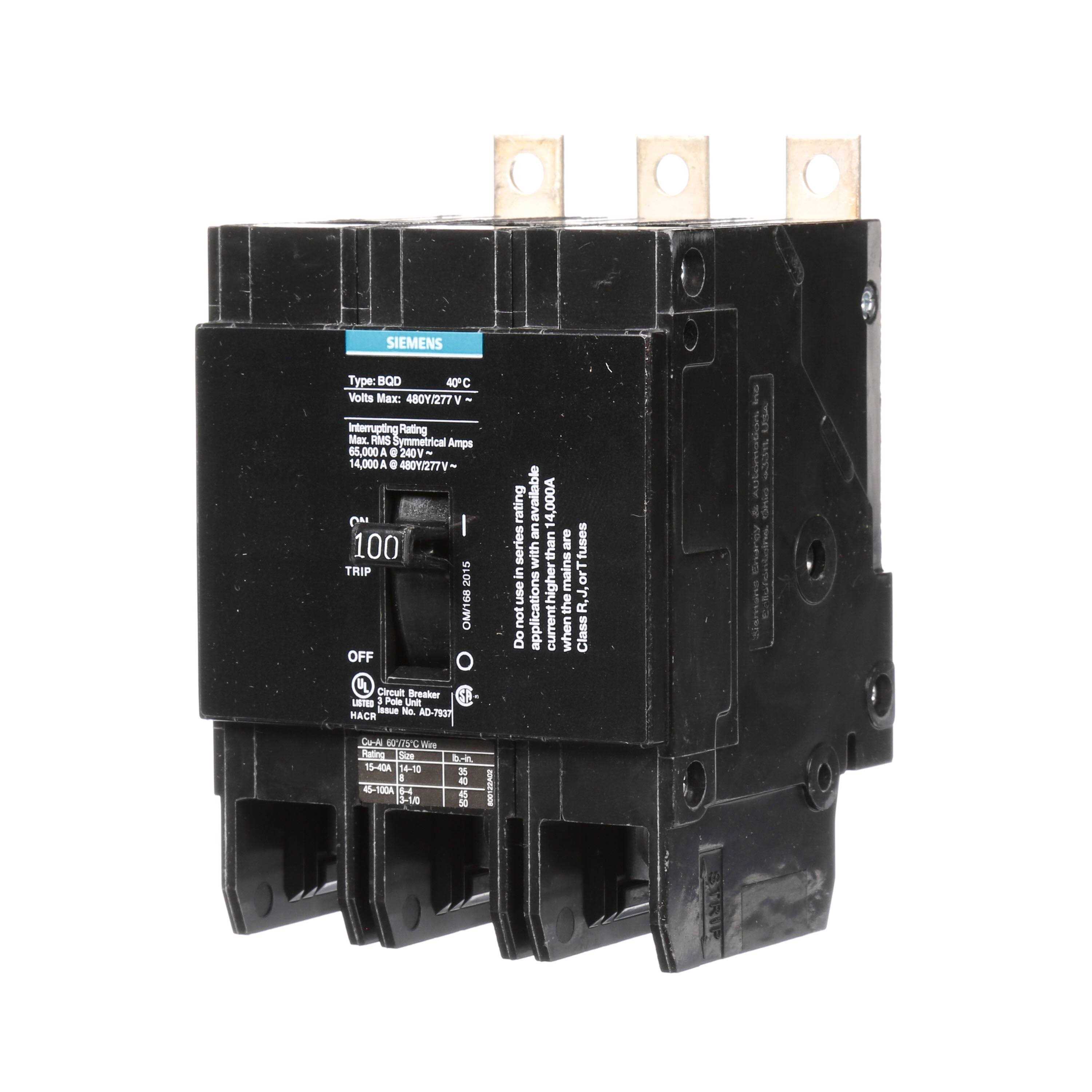 Siemens BQD3100 Circuit Breaker - Cheap Fitting