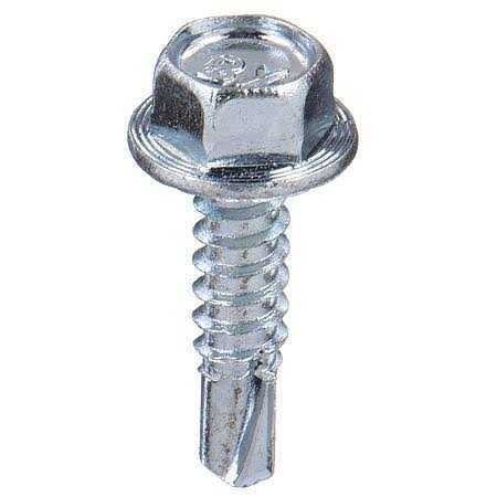 Teks Drill Screw,Hex,#10,Zinc,3/4L,PK500 1821200 - Cheap Fitting