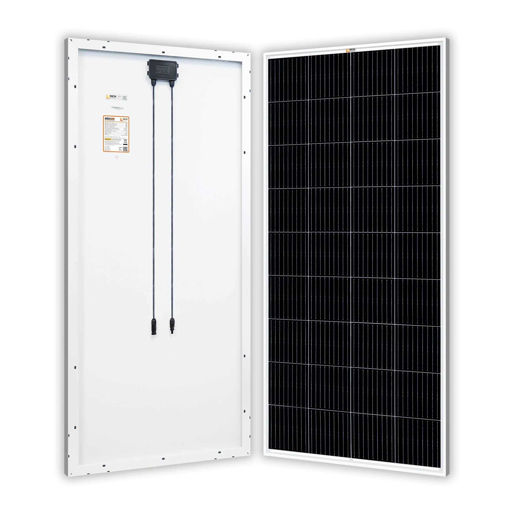 Rich Solar 200 Watt Monocrystalline Solar Panel - Cheap Fitting