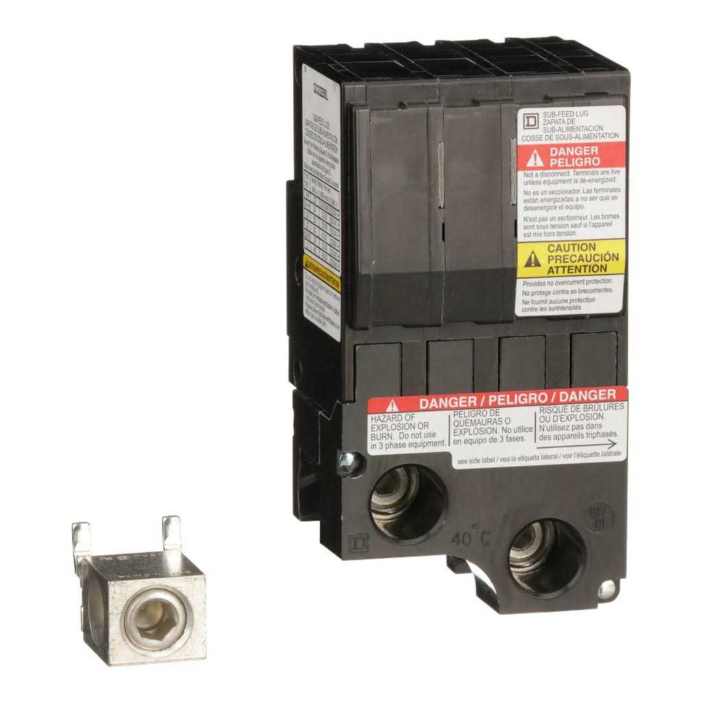 Square D Circuit Breaker Subfeed Lug QO2225SL - Cheap Fitting
