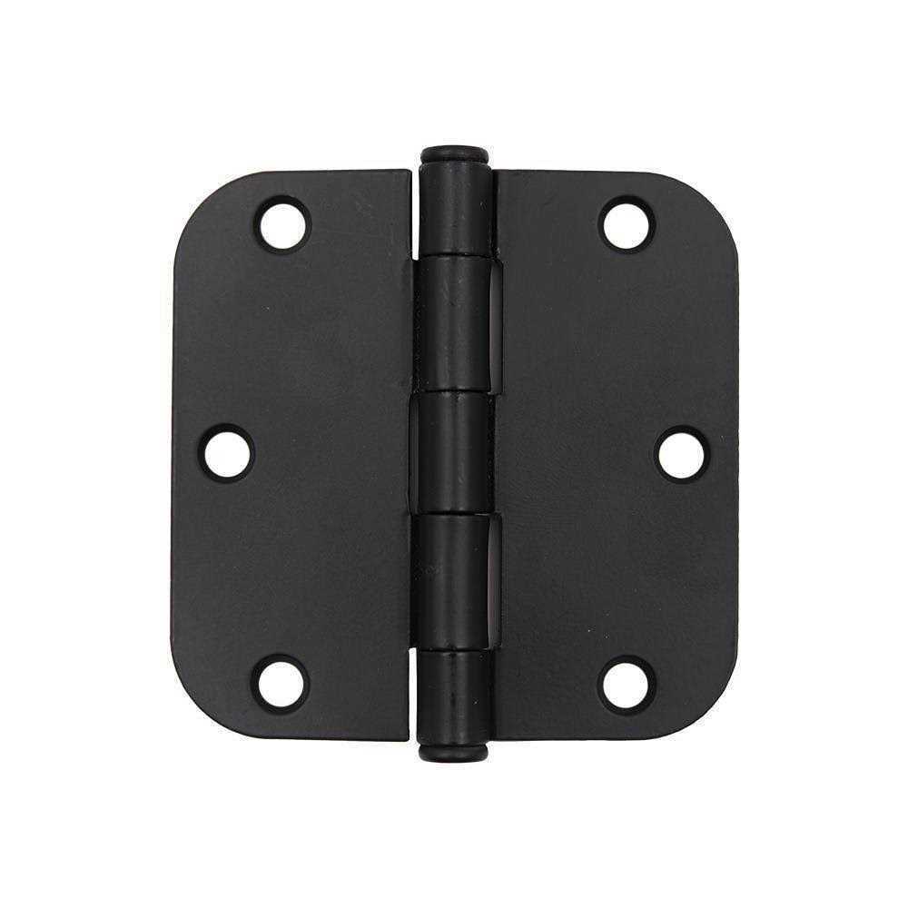 Everbilt 3-1/2 in. x 5/8 in. Radius Satin Door Hinge Value Pack - Cheap Fitting