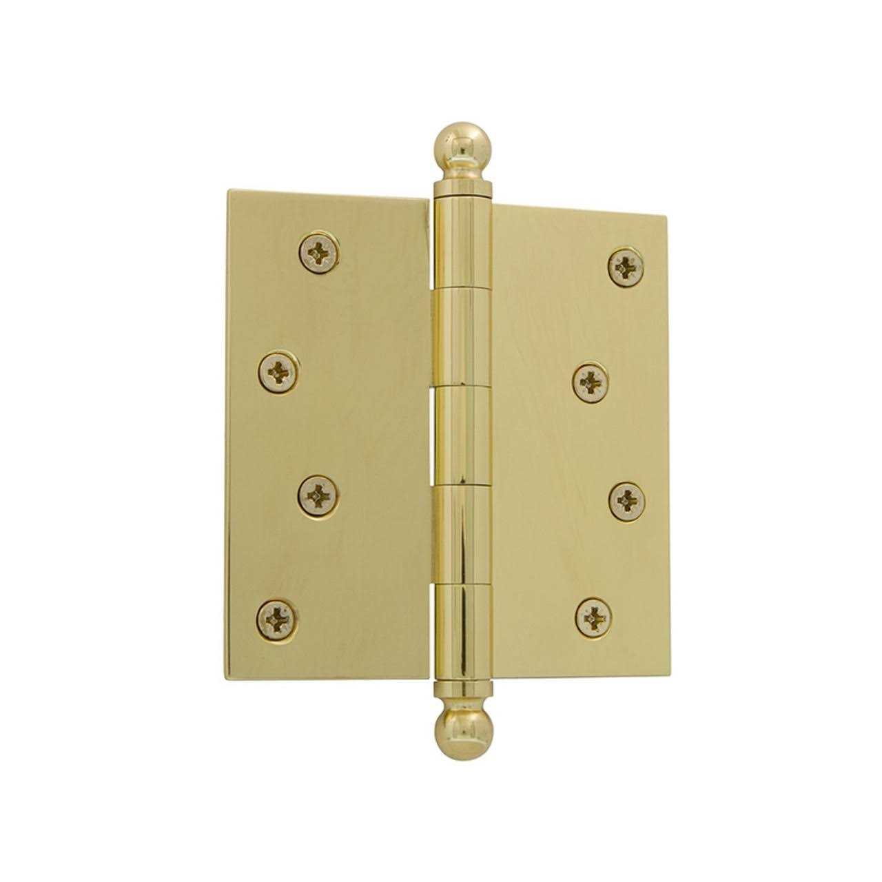 Nostalgic Warehouse 4 Ball Tip Residential Square Corners Door Hinge - Cheap Fitting