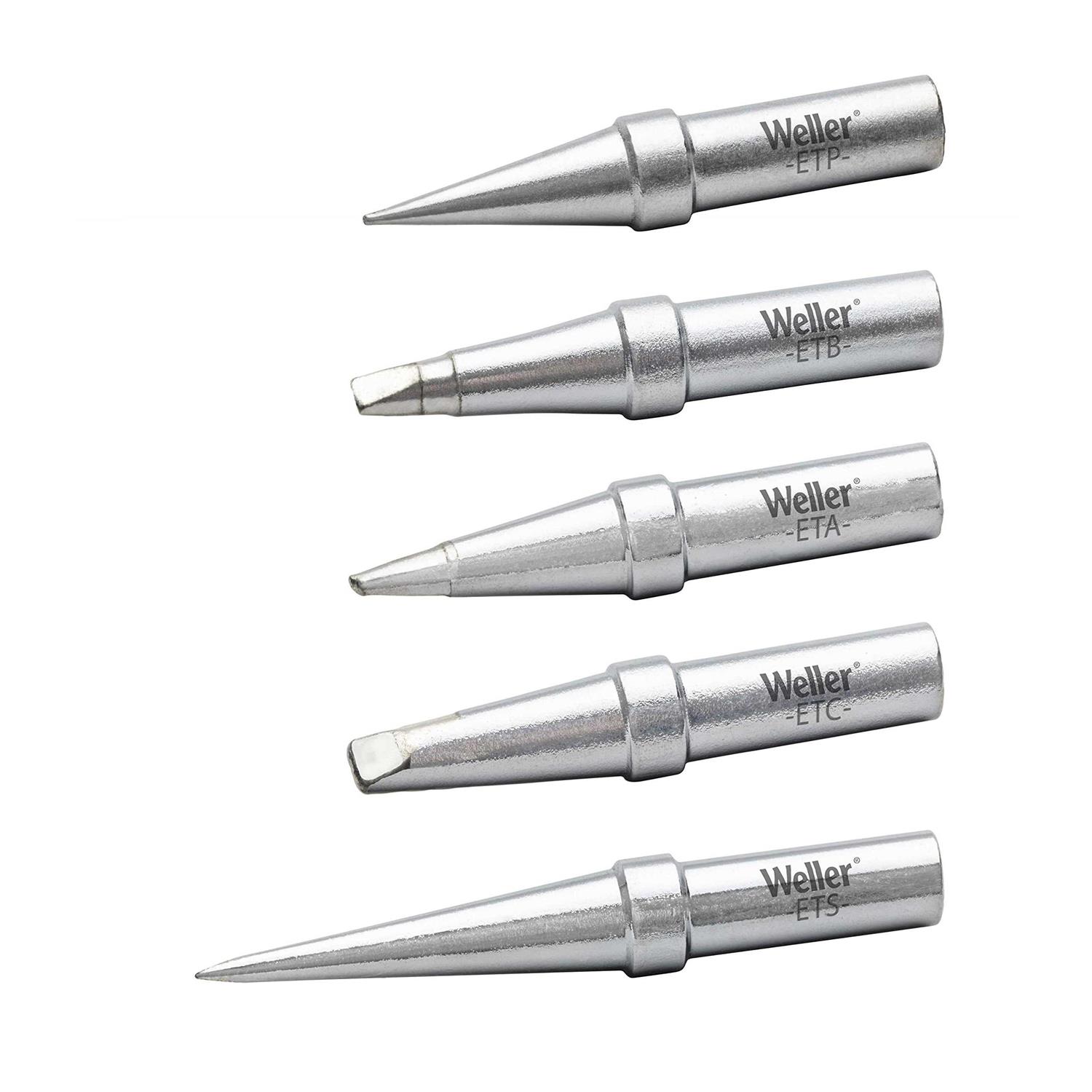 Weller ETSET-5 Soldering Tip Set 5-Pcs - Cheap Fitting
