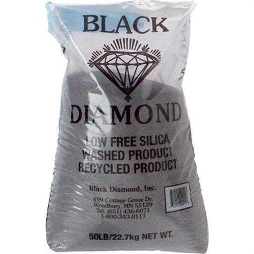Black Diamond 50lb Med Blast Abrasive 07TSMBB5 - Cheap Fitting