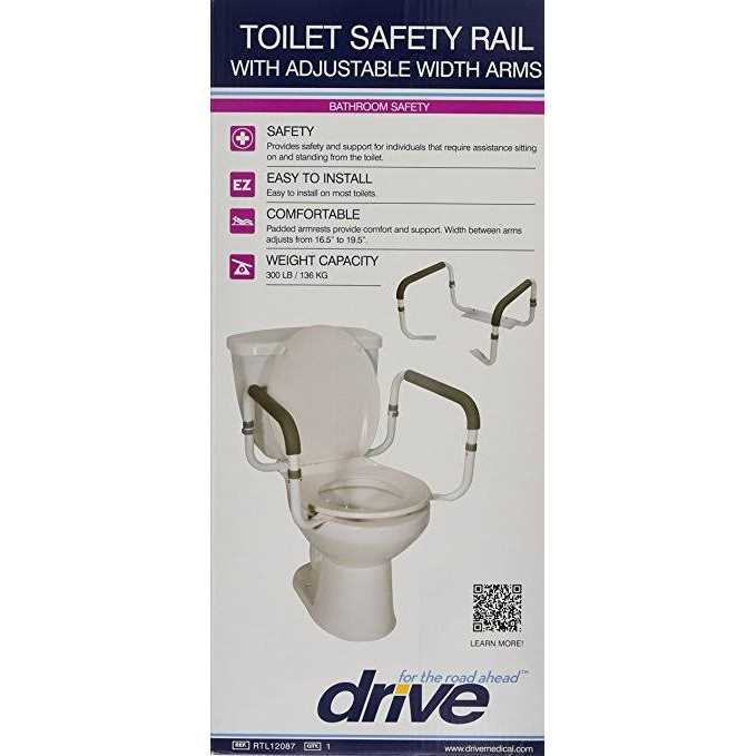 Drive Medical Toilet Safety Rail - Cheap Fitting