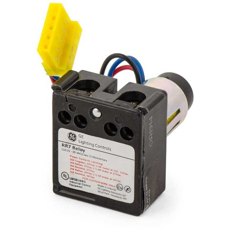 Ge RR7P 20a Spst Low Vage Relay - Cheap Fitting
