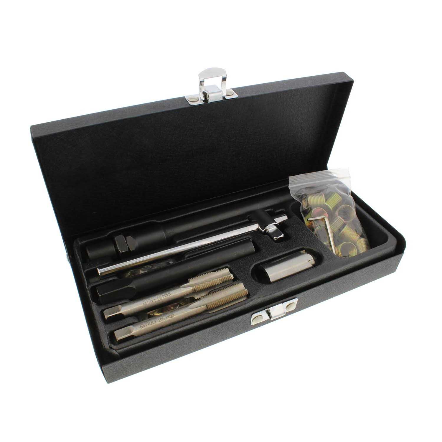 Abn Spark Plug Thread Repair Rethreading Set 14mm Metric Rethreading Tool Kit Comprehensive Taps - Cheap Fitting