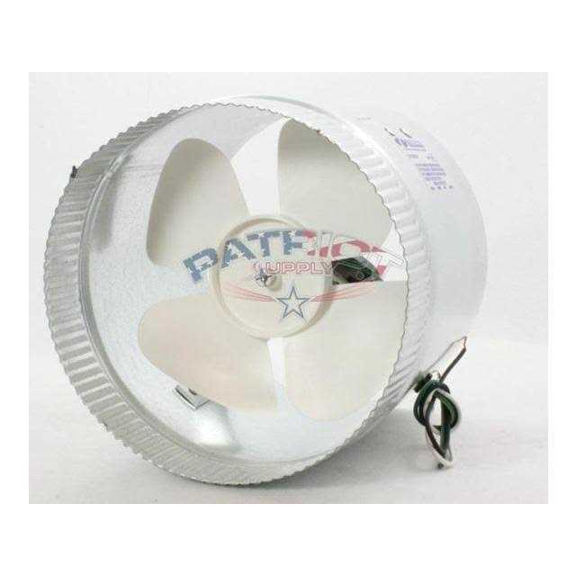 Field Controls 46120002 Ab-8 8 Air Booster for 8 Round Metal or Flex Duct - Cheap Fitting