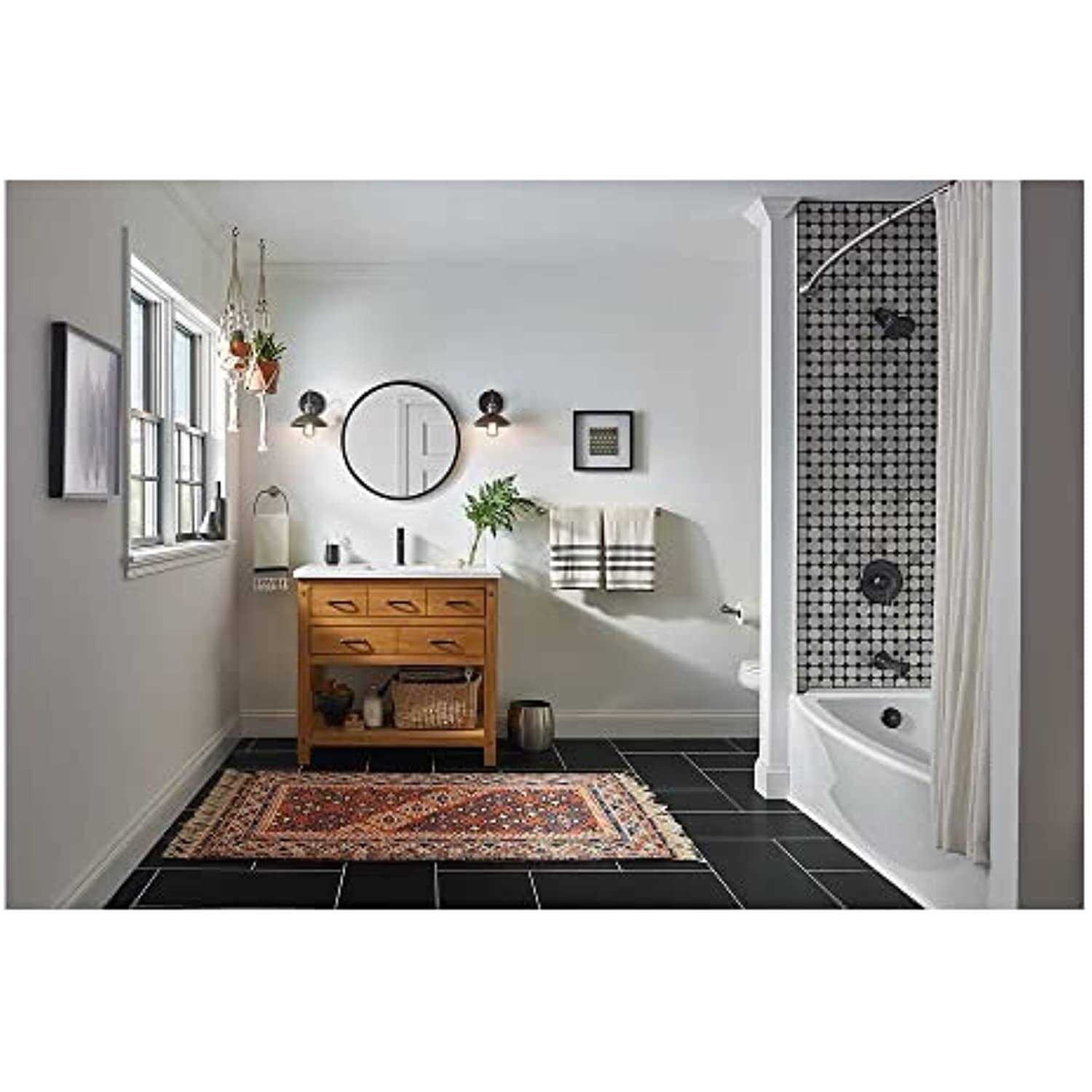 Moen Arlys Black Bathroom Faucet 4 84770BL - Cheap Fitting