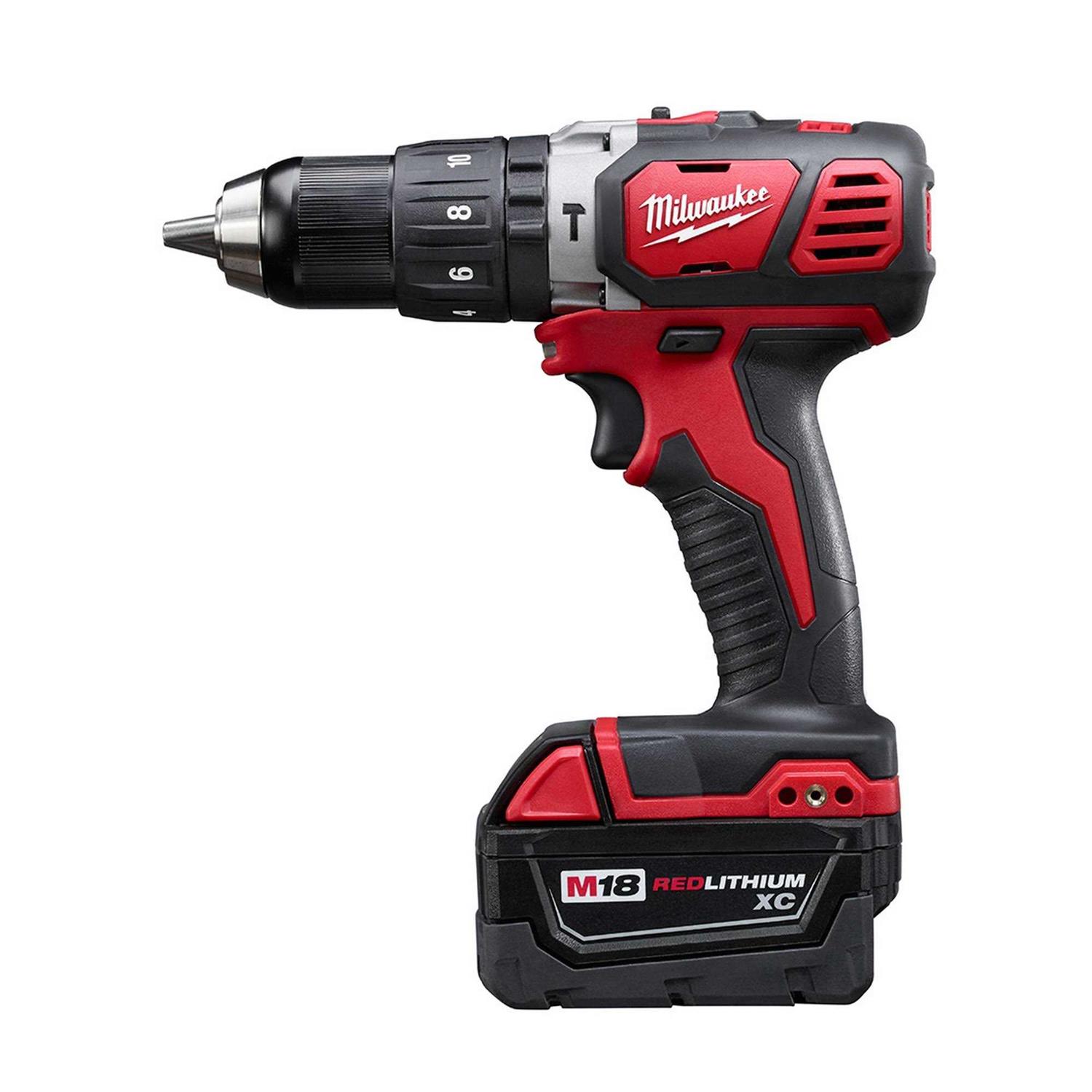 Milwaukee M18 Hammer Drill/Driver Kit 2607-22 - Cheap Fitting