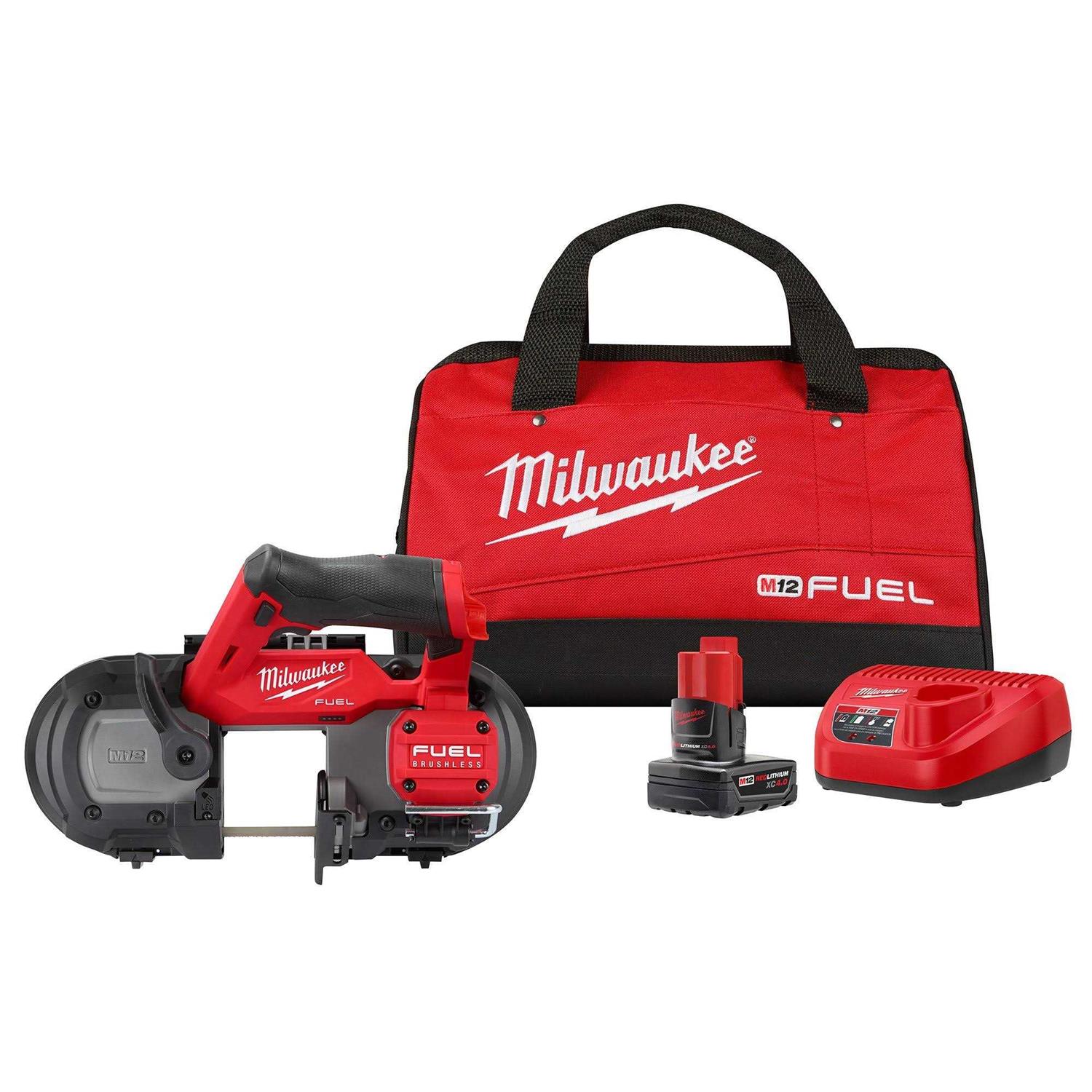Milwaukee 2529-21XC M12 FUEL Compact Band Saw Kit - Cheap Fitting