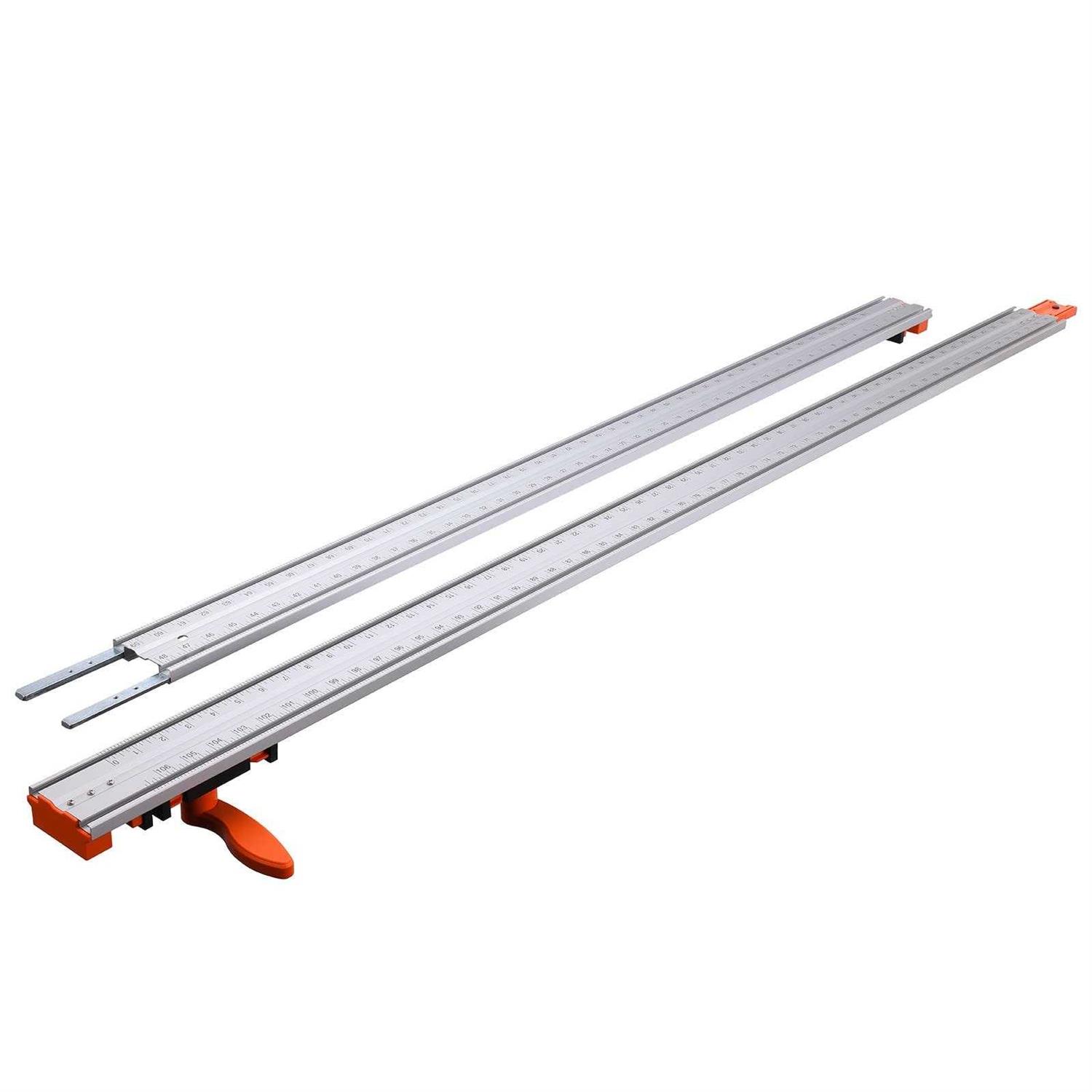 JORGENSEN 100inch Circular Saw Guide 50inch Straight Cut Guide with 50inch Extension Rail for Circular Saws - Cheap Fitting