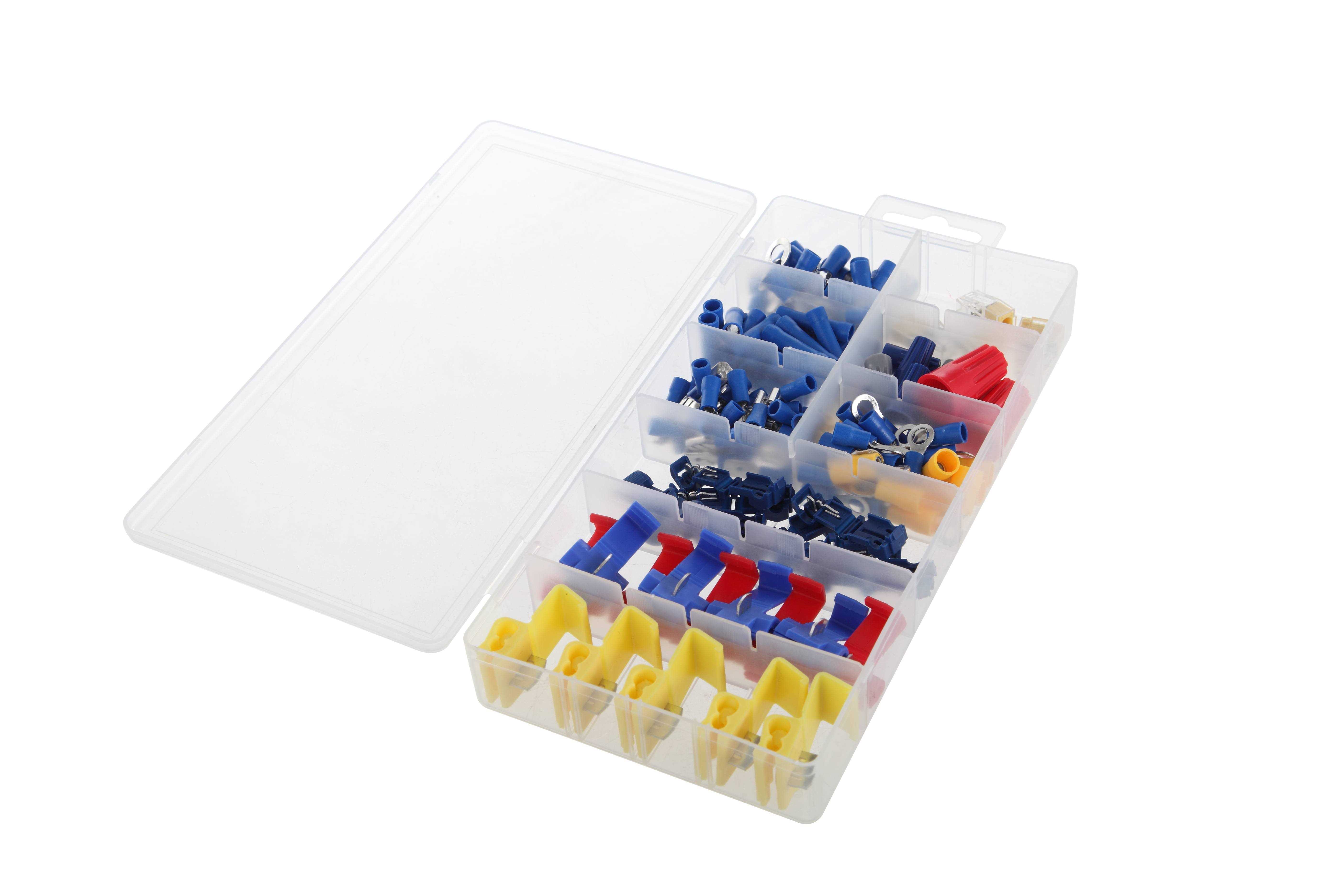 Hyper Tough 132-Piece Fast Wiring Set With Storage Box OP67200A - Cheap Fitting