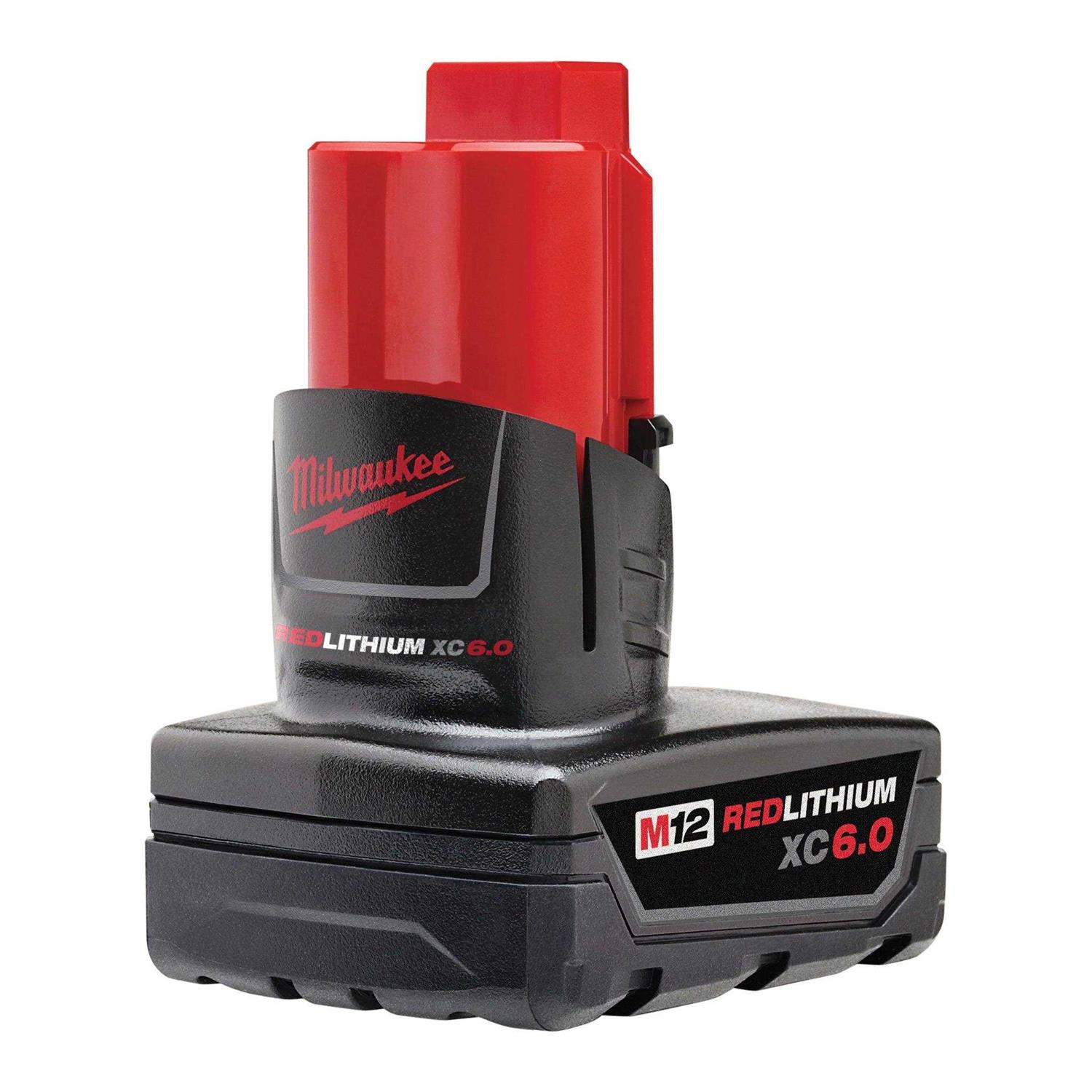Milwaukee 48-11-2460 M12 REDLITHIUM Extended Capacity Battery Pack - Cheap Fitting