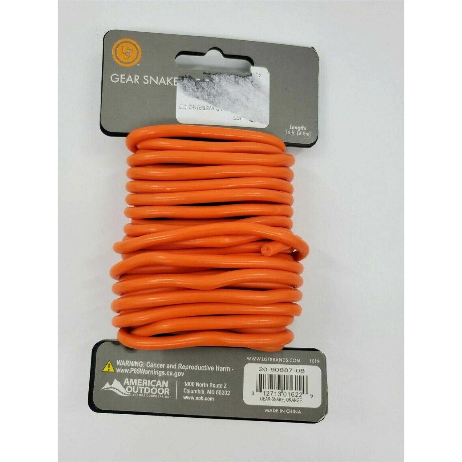 Ultimate Survival Technologies Gear Snake Orange - Cheap Fitting
