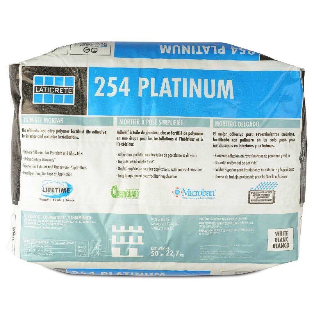 Laticrete 254 Platinum White - Cheap Fitting