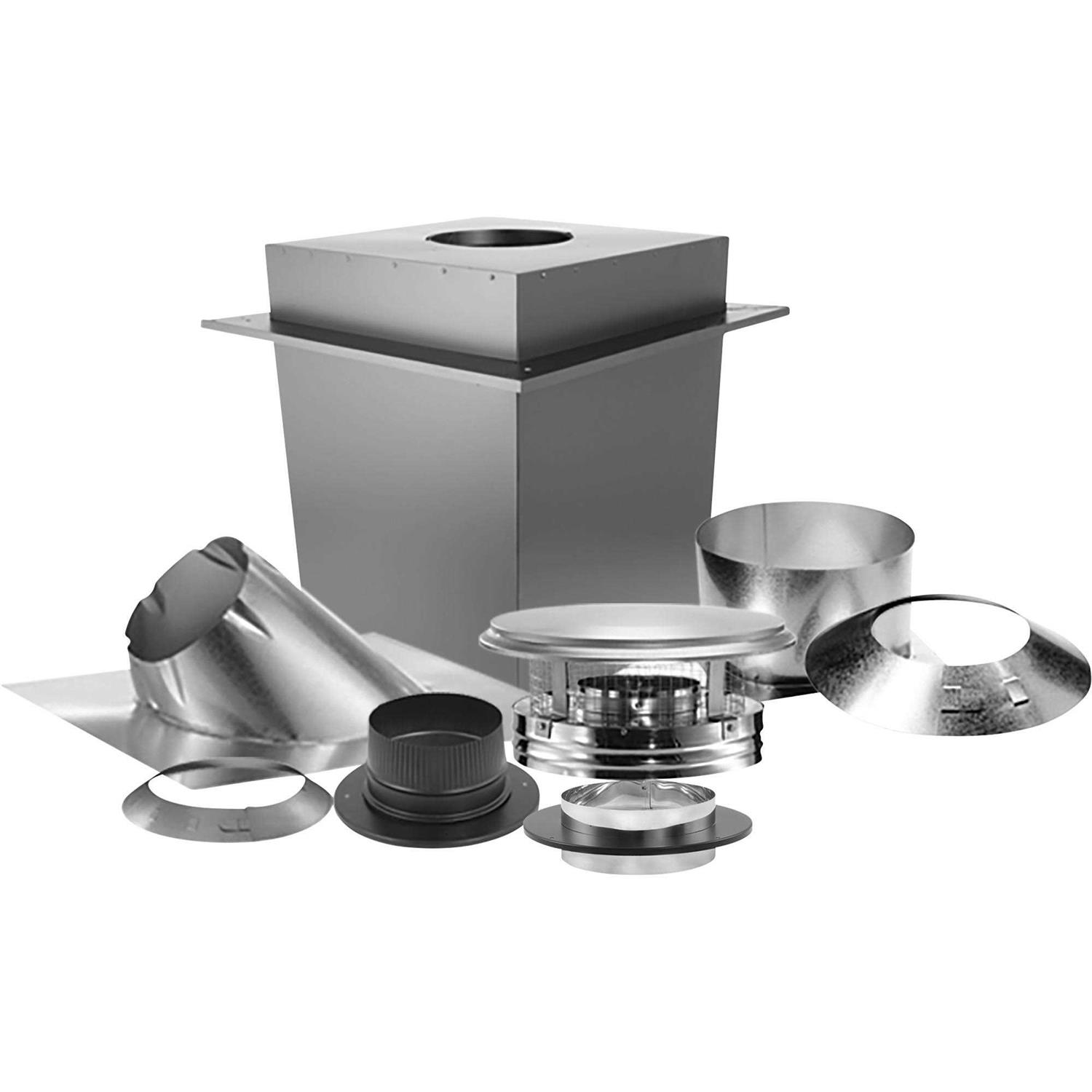 DuraVent DuraPlus Basic Chimney Kit - Cheap Fitting