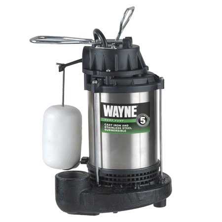 Wayne CDU1000 1 HP Stainless Steel Sump Pump - Cheap Fitting