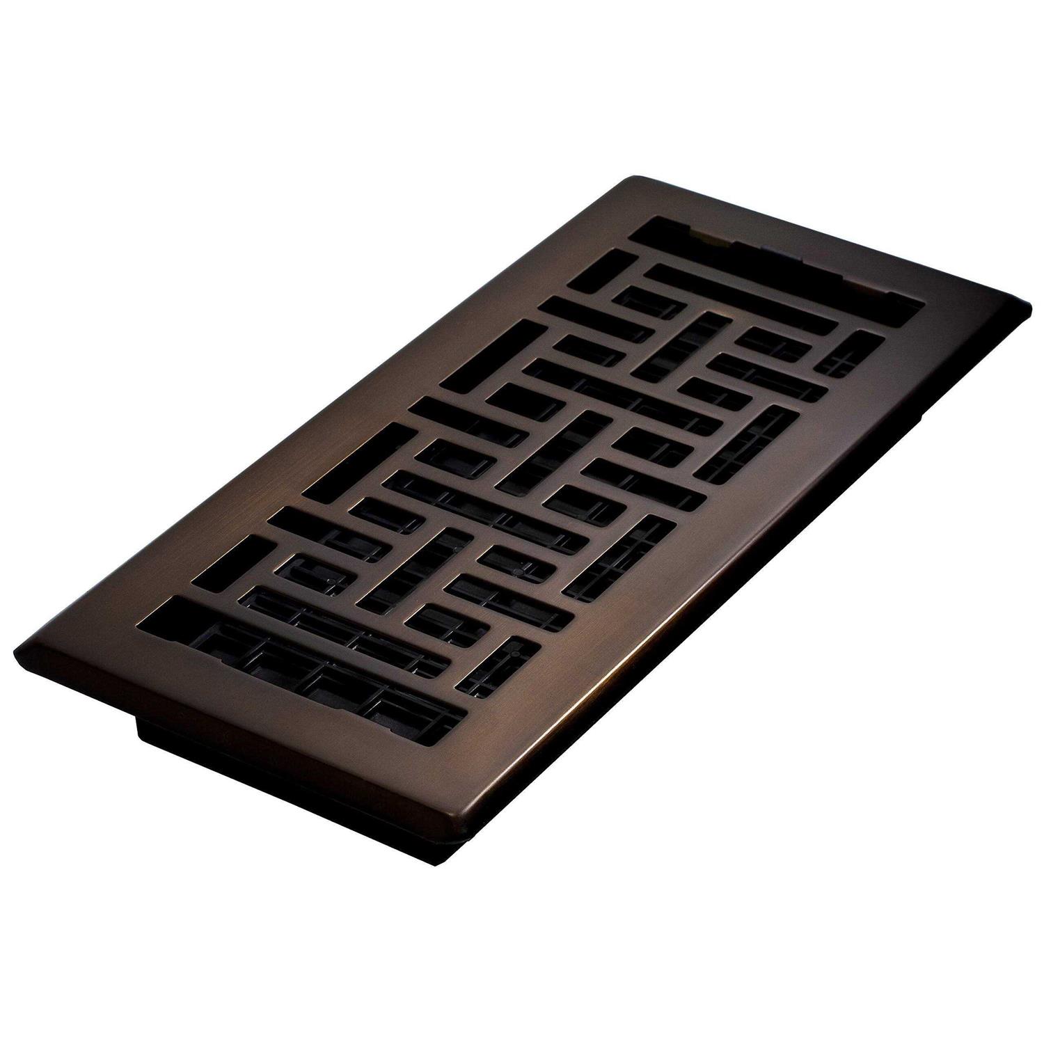 Decor Grates AJH410-RB Oriental Floor Register - Cheap Fitting