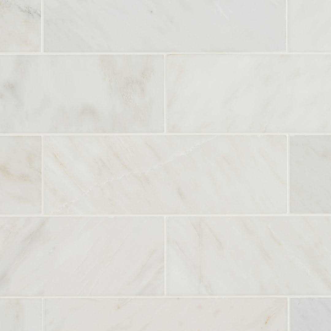 Ivy Hill Tile Oriental 4 in. x 12 in. x 8 mm Marble Floor and Wall Subway Tile - Cheap Fitting