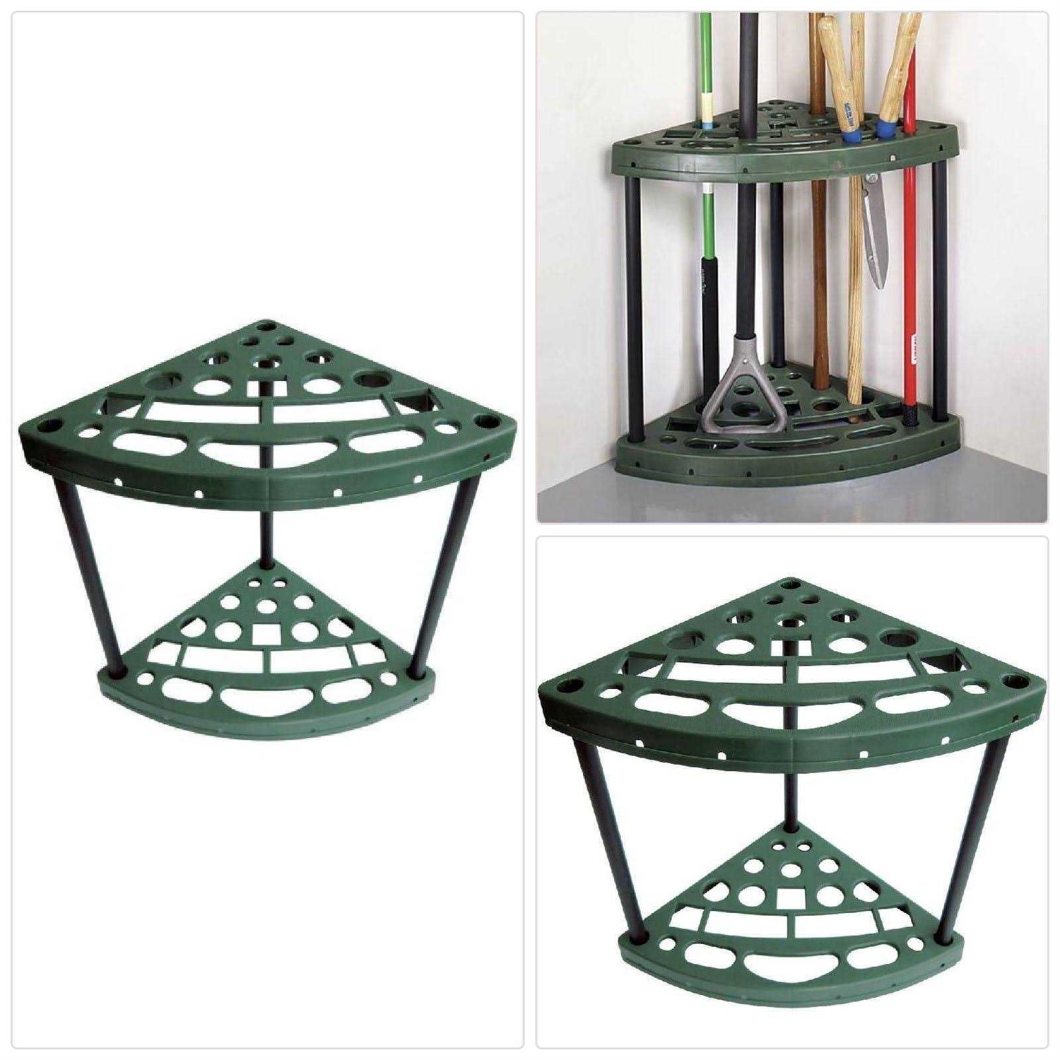 Sto-Away Yard Tool Corner Storage Rack - Cheap Fitting
