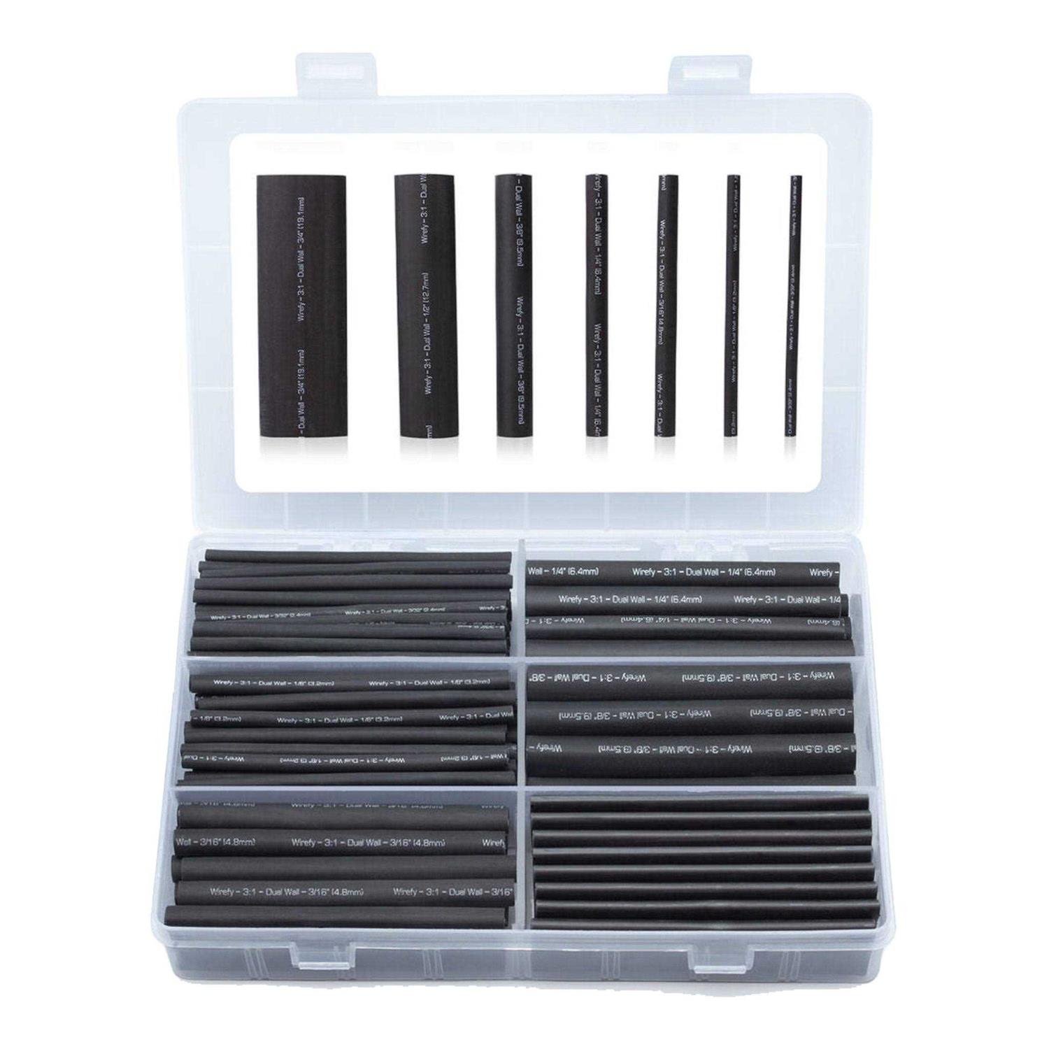 Wirefy Heat Shrink Tubing Kit - Cheap Fitting