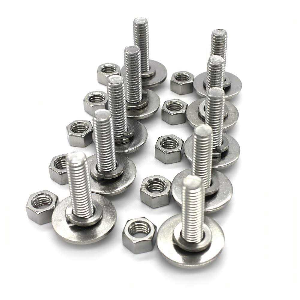 Fullerkreg Stainless Steel Hex Head Screws Bolts Nuts Flat & Lock Washers - Cheap Fitting