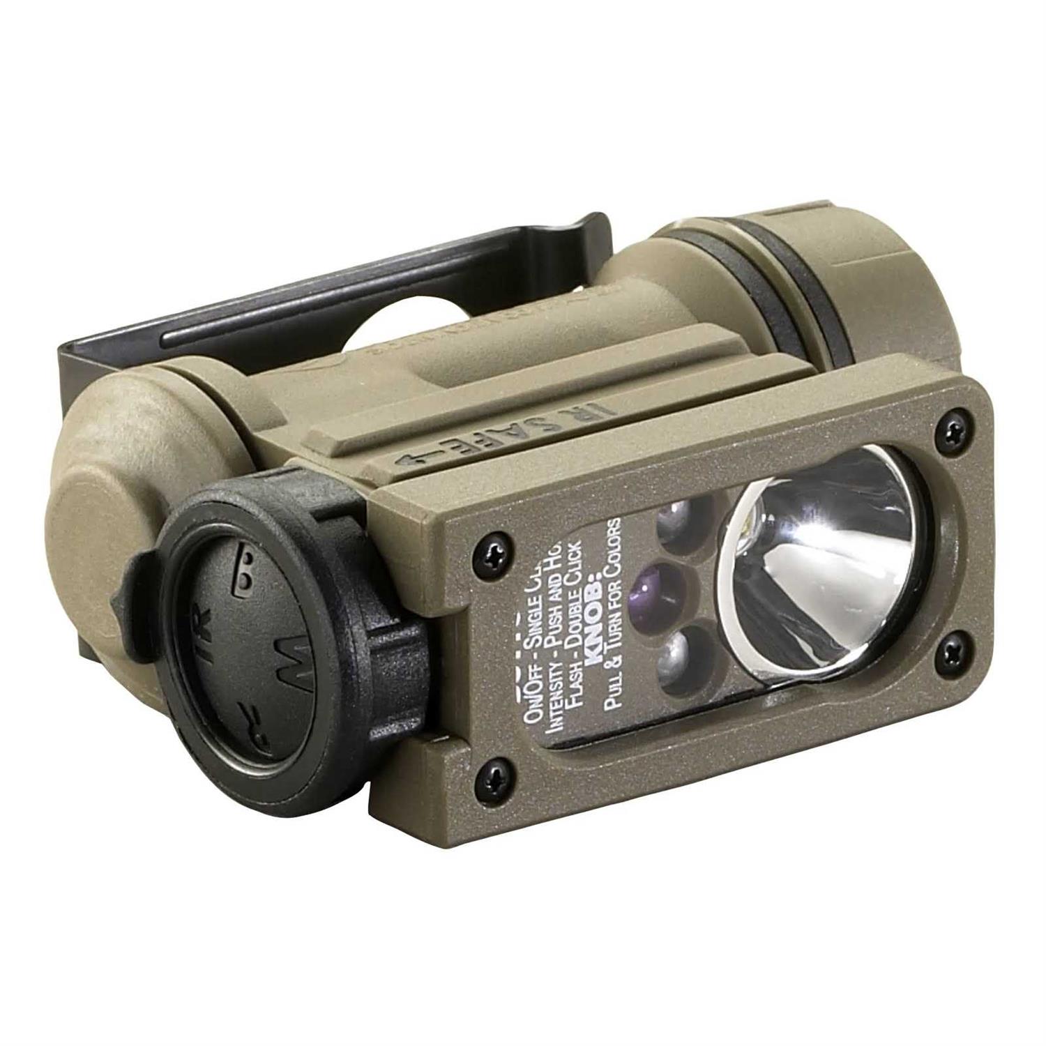 Streamlight Sidewinder Compact II Military Model w/ Helmet Mount & Rail Mount 14518 - Cheap Fitting