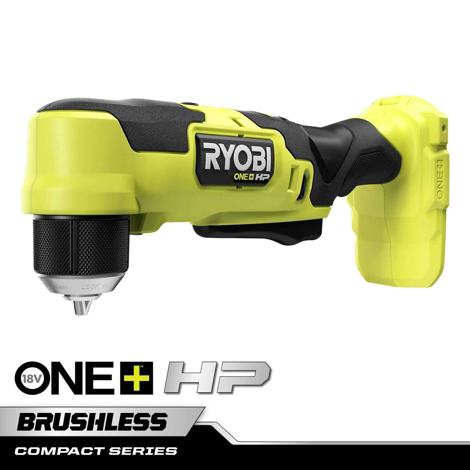 RYOBI ONE+ HP 18V Brushless Cordless Compact 3/8 in. Right Angle Drill - Cheap Fitting
