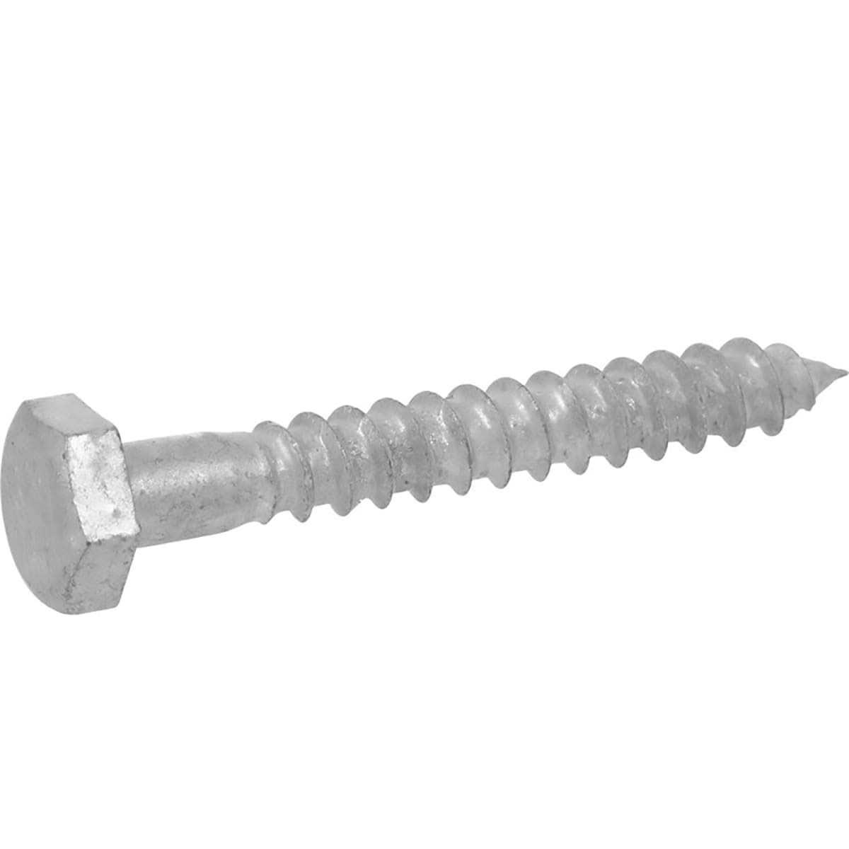 Hillman 1/2-in x Hot-Dipped Galvanized Hex-Head Exterior Lag Screws - Cheap Fitting