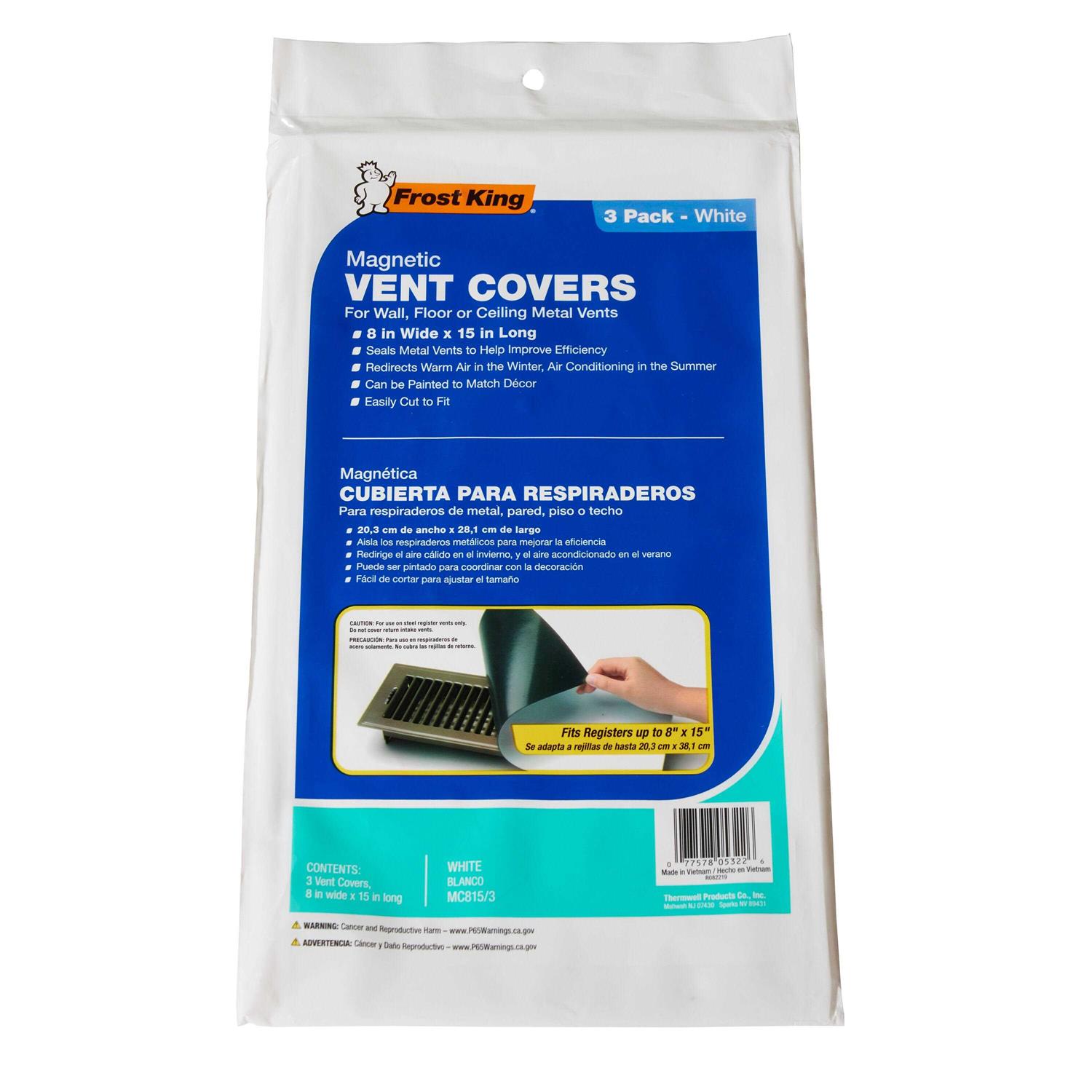 Frost King Magnetic Vent Covers - Cheap Fitting